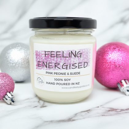 Feeling Energised - Pink Peone & Suede - 160 ml